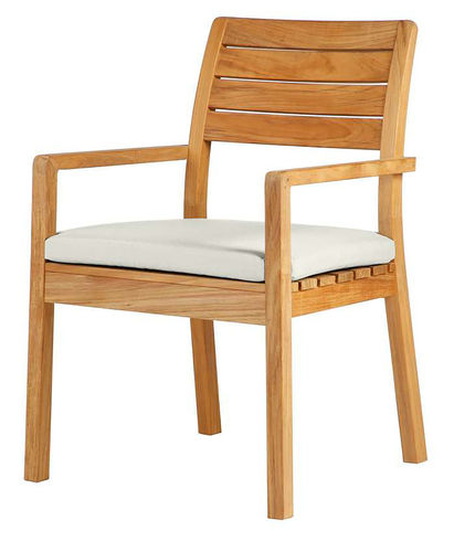 Avon armchair cushion - chair not included (Sunbrella® fabric - natural)