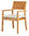 Avon armchair cushion - chair not included (Sunbrella® fabric - natural)