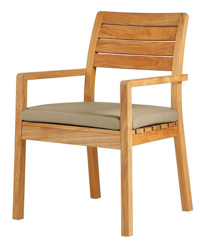 Avon armchair cushion - chair not included (Sunbrella® fabric - heather beige)