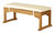 Wimbledon bench cushion 150: 149cm x 44cm - bench not included (Sunbrella® fabric - natural)