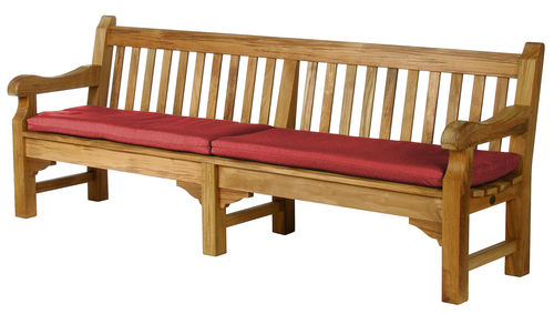 Rothesay bench cushion 240: 240cm x 47cm - bench not included (Sunbrella® Rain fabric - papaya)