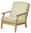Chesapeake armchair cushion - armchair not included (Sunbrella® Rain fabric - natural)