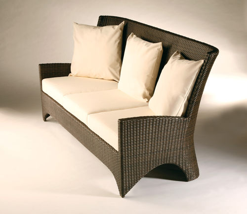Savannah 3-seater cushion - settee & scatter cushions not included (Sunbrella® fabric - white sand)