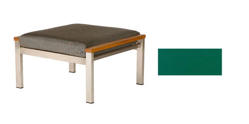 Equinox ottoman cushion - ottoman not included (Sunbrella® fabric - forest green, see second image)