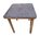 Monterey Side Table 50 - prototype (teak / ceramic Top - oxide)